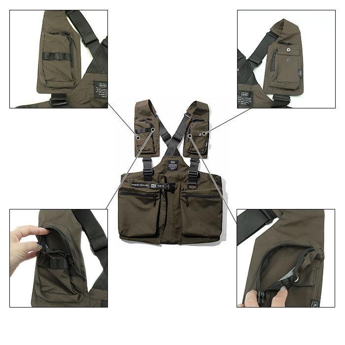 ベスト 通販ベスト メンズ アウトドア キウ k199 釣り キャンプ フィッシングベスト カーキ 渓流 撥水 はっ水 ウォータープルーフ アウトドア ワークベスト | ブランド登録なし | 07