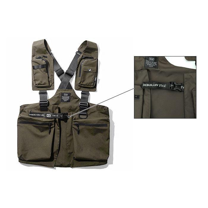 ベスト 通販ベスト メンズ アウトドア キウ k199 釣り キャンプ フィッシングベスト カーキ 渓流 撥水 はっ水 ウォータープルーフ アウトドア ワークベスト | ブランド登録なし | 08