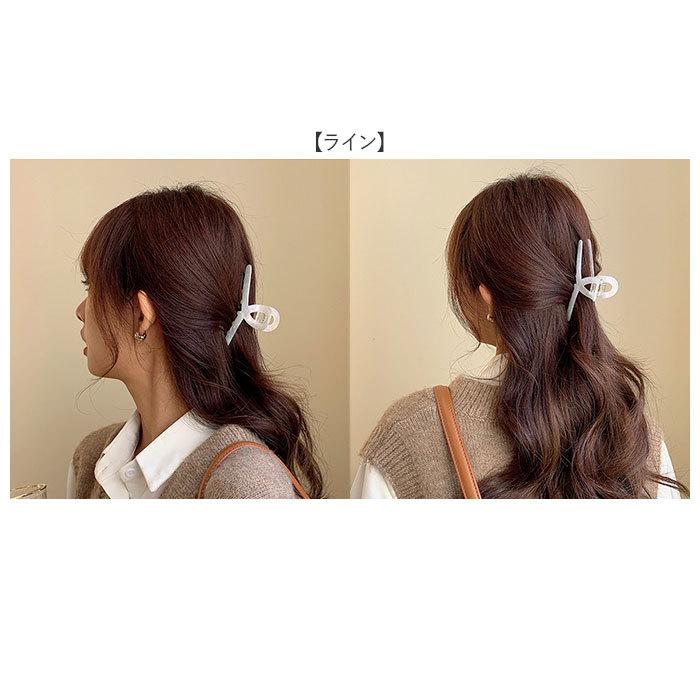 ヘアクリップ 韓国 通販 バレッタ バンスクリップ 髪どめ まとめ髪