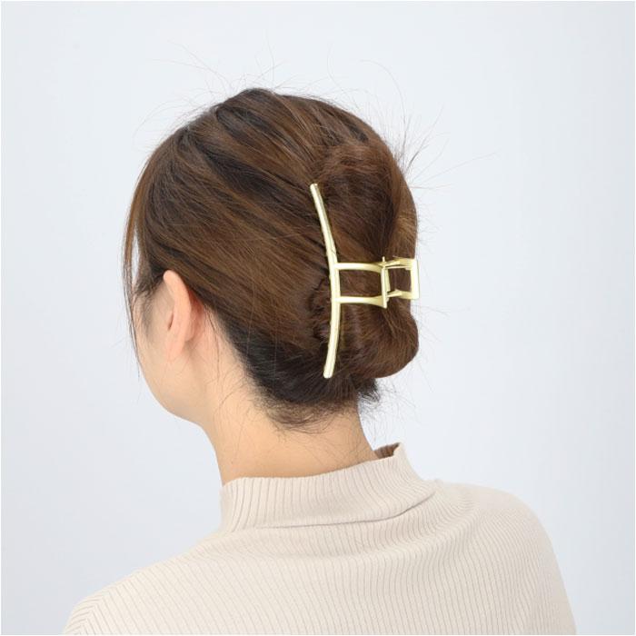 ヴァンス ヘアクリップ 韓国 通販 バレッタ ヘアアレンジ バンス