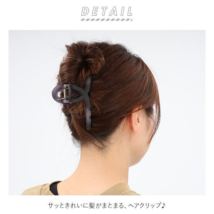 ヘアクリップ 韓国 通販 シンプル バレッタ バンスクリップ 髪どめ