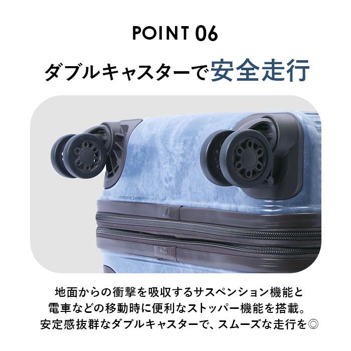 Lee リー キャリーケース 機内持ち込み 通販 スーツケース ハードキャリー キャリーバッグ キャリーバック マチ拡張機能 ジッパー 軽量 4輪 TSAロック | Lee | 14