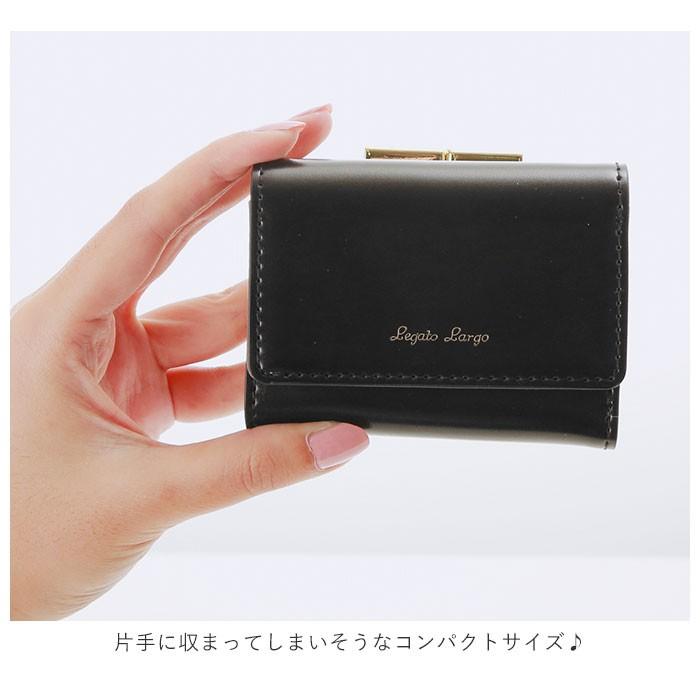 レガートラルゴ 財布 がま口 通販 レディース 小さめ 三つ折り財布 ブランド Legato Largo ミニ財布 上品 きれいめ おしゃれ シンプル 大人 かわいい Lje1103 Backyard Family バッグタウン 通販 Yahoo ショッピング