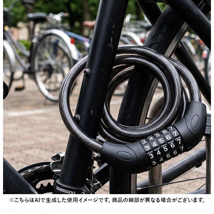 ☘️ 自転車 ワイヤーロック 鍵 ロック 自転車鍵 ダイヤルロック 黒 楽天市場】自転車 鍵 ワイヤーロック ケーブルロック ダイヤルロック
