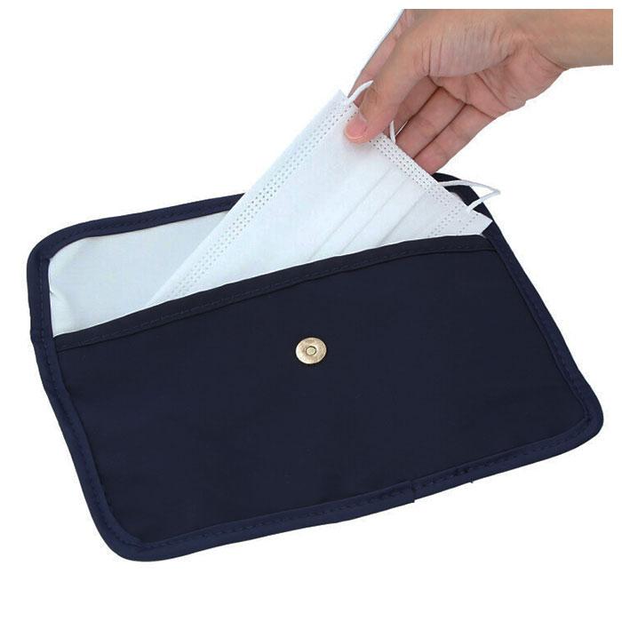 マスクケース 通販マスクケース 持ち運び 収納 おしゃれ マスク ケース ポーチ 携帯 軽量 軽い 洗える シンプル かわいい 仮置き 一時保管 レディース 撥水 は | ブランド登録なし | 05