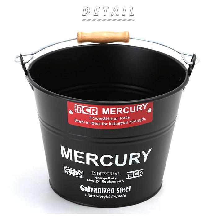 マーキュリー 通販マーキュリー バケツ ブリキバケツ スモール 雑貨 おしゃれ MERCURY 小さめ ブリキ スチール ガーデニング 花壇 植木鉢 鉢植え 鉢カバー ガレ | ブランド登録なし | 01