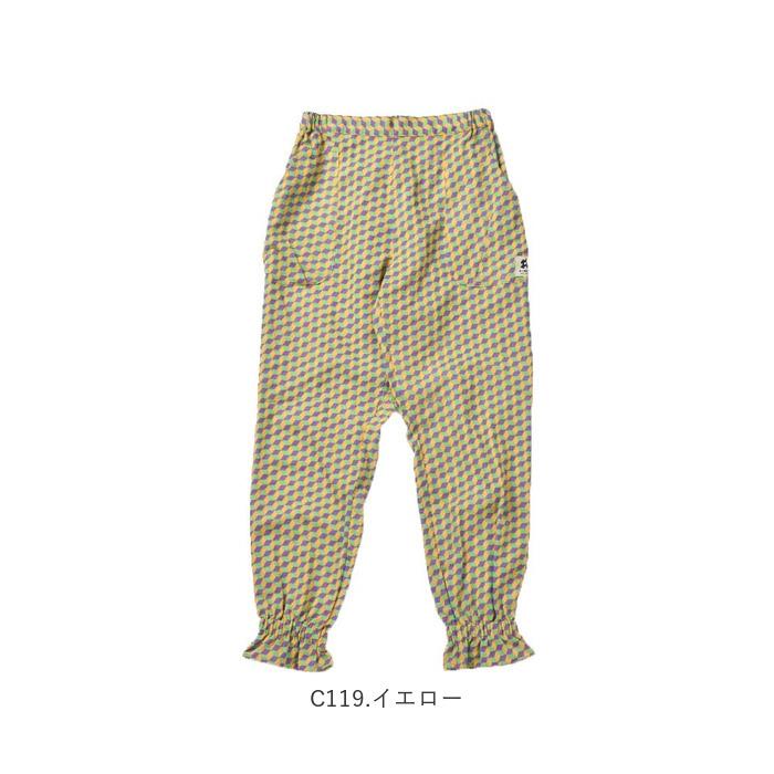 もんぺパンツパッチワーク モーヴピンク モンクワ モンペ 通販 Wガーゼ