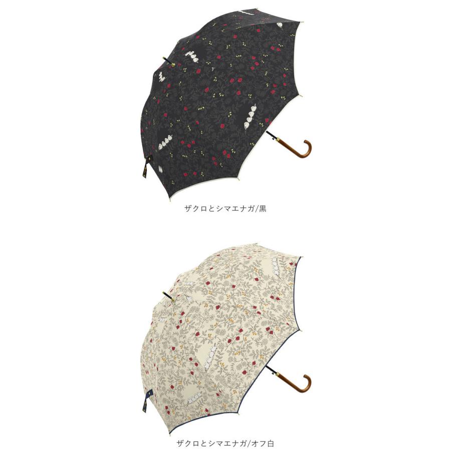 MKN 傘 レディース ジャンプ 通販 長傘 ジャンプ傘 60cm 8本骨 グラス