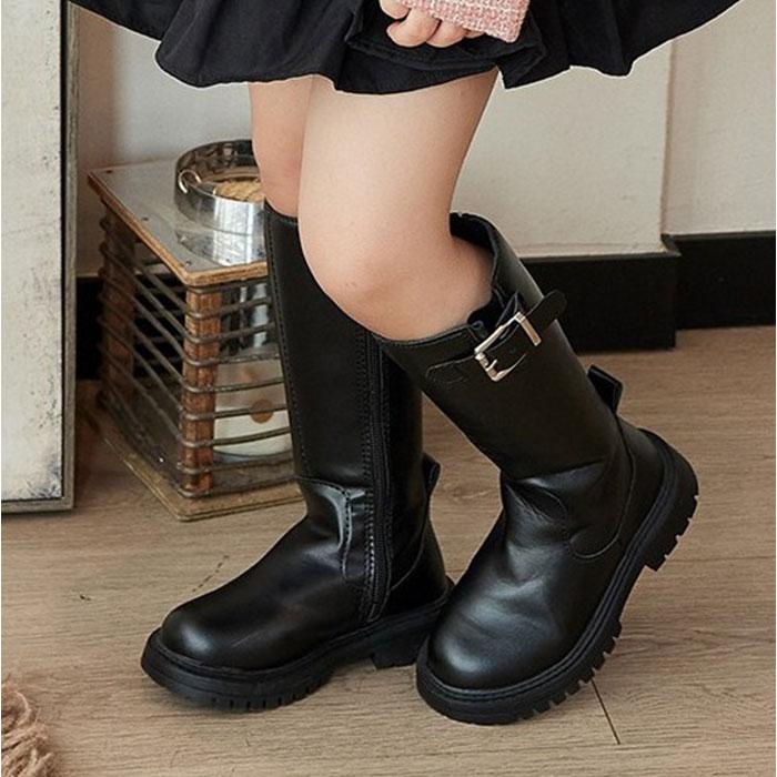 キッズ ロングブーツ 通販 ジュニア ブーツ 女の子 ハイブーツ 冬靴