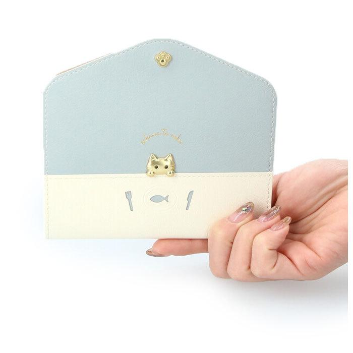 マスクケース 携帯 通販 猫 ねこ ネコ マスク入れ 携帯マスク おしゃれ マスク 抗菌 防臭 抗ウイルス レディース 薄型 スリム ブランド sakana to neko | ブランド登録なし | 03