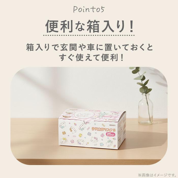 スケーター マスク 子供 不織布 25枚入 好評 こども 不織布マスク 立体