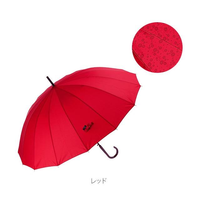 傘 レディース 長傘 ワンタッチ 60cm おしゃれ 雨傘 耐風 ジャンプ傘