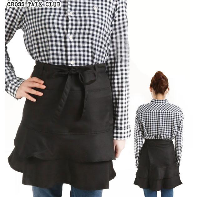 エプロン おしゃれ 保育士 無地 かわいい ショート レディース 撥水加工 ナチュラル カフェ フリル 動きやすい プロ シンプル 美容師 Nap6002 Backyard Family バッグタウン 通販 Yahoo ショッピング