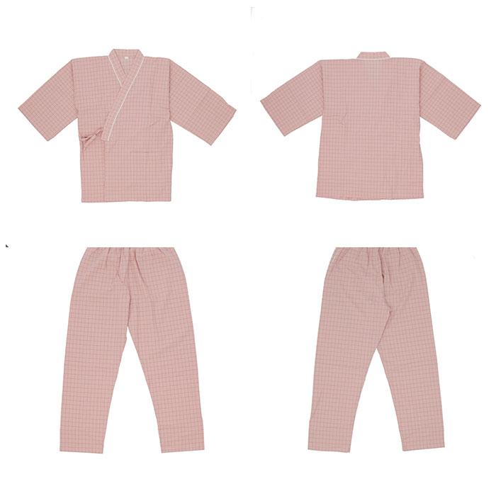 甚平 パジャマ セットアップ 和風 通販 長袖 ズボン コットン 寝間着 ペアパジャマ 部屋着 ルームウェア ナイトウェア 和風 ペア お揃い カップル 男女 夫婦 ペアルック 薄手 前合わせ 甚平 パジャマ セットアップ 和風 通販 長袖 ズボン コットン 寝間着