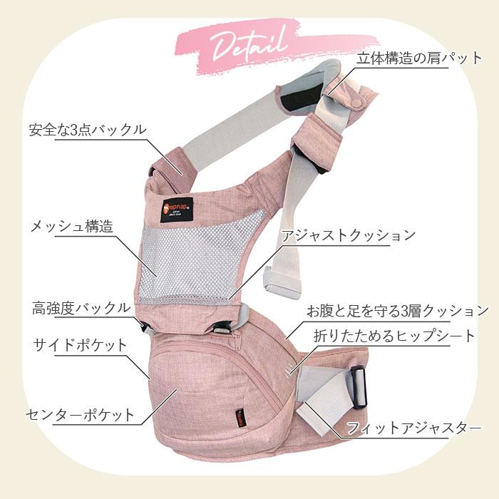 ヒップシート 通販ヒップシート 抱っこ紐 たためる 折りたためるヒップ