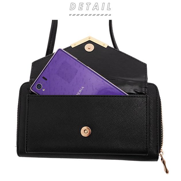 お財布ポシェット ママ 通販 お財布バッグ ショルダー お財布