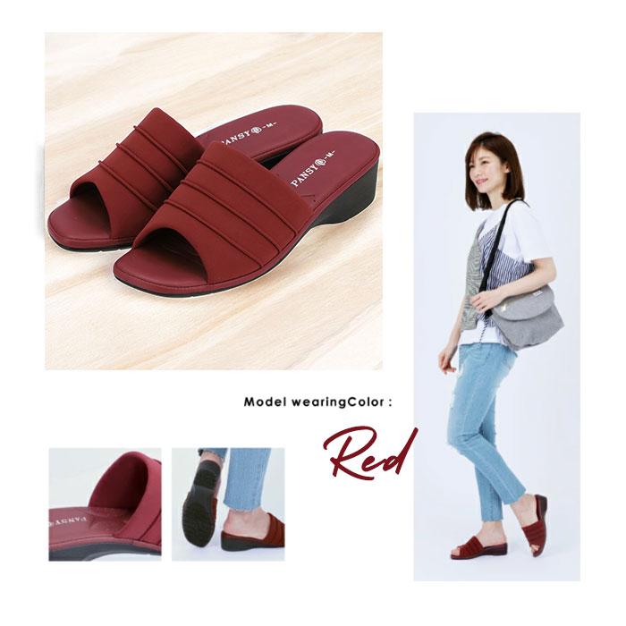 パンジー サンダル 6830 pansy 定番 つっかけ オフィスサンダル 疲れない 室内履き レディース きれいめ 履きやすい 歩きやすい 軽量 疲れにくい ローヒール | PANSY | 20