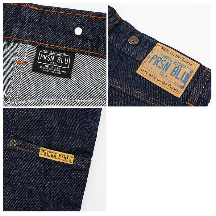 MADE IN USA プリズンブルース ダブルニーワークジーンズ PRISON BLUES
