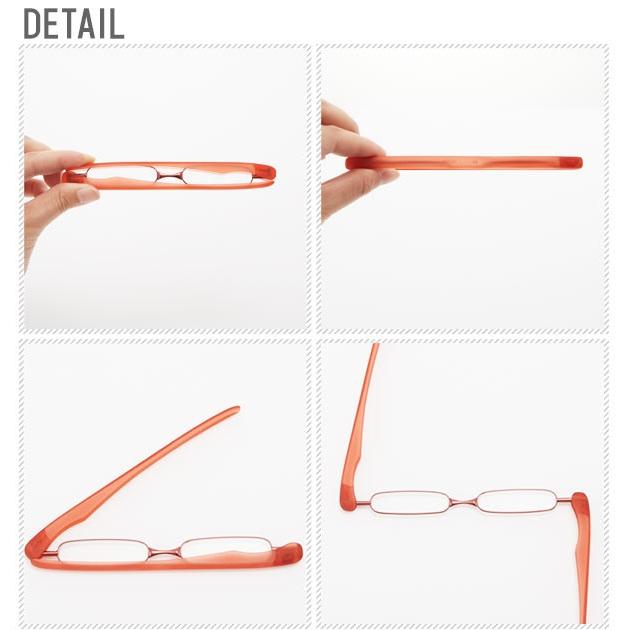 ポッドリーダー 老眼鏡 シニアグラス おしゃれ リーディンググラス 折りたたみ podreader 折りたたみ老眼鏡 携帯用 コンパクト 薄型 軽量 | ブランド登録なし | 01