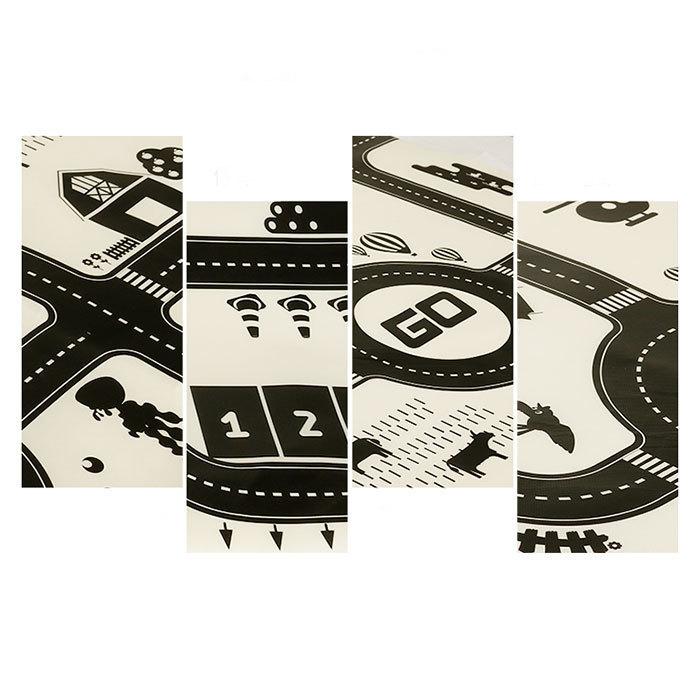 プレイマット 通販プレイマット 折りたたみ レジャーシート 道路マット