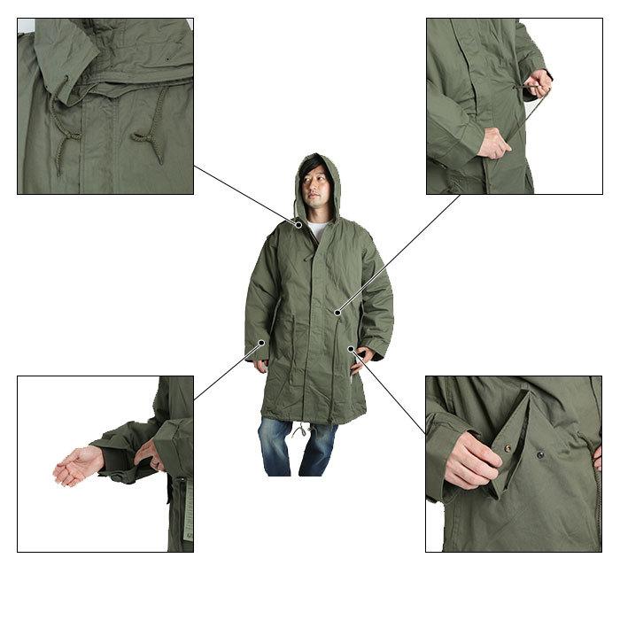 プレゼント対象商品 モッズコート メンズ ロスコ 通販 ブランド Rothco M 51 メンズ おしゃれ コート ライナーつき ロングコート アウター 上着 アメカジ クリアランスセール Elskaveda Com