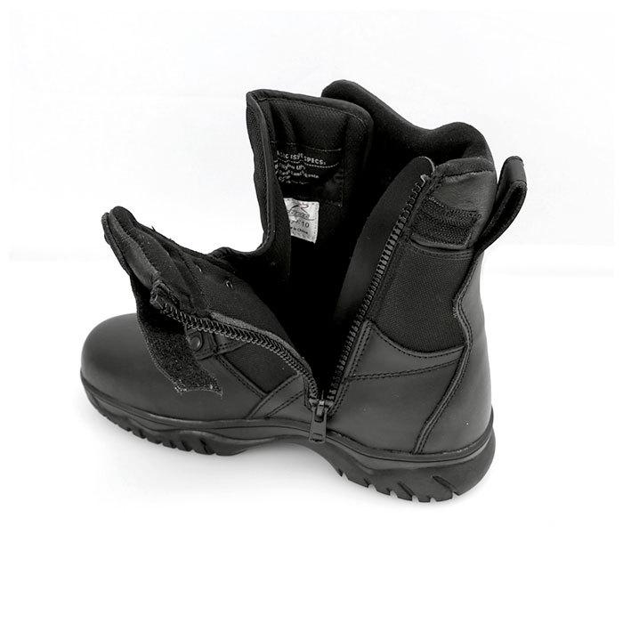 ロスコ 通販ロスコ ブーツ ブランド ROTHCO 5053 メンズ サイドジップ タクティカルブーツ 本革 黒 ブラック US7 25cm US8 26cm US9 27cm US10 28cm ワークブー | ROTHCO | 06