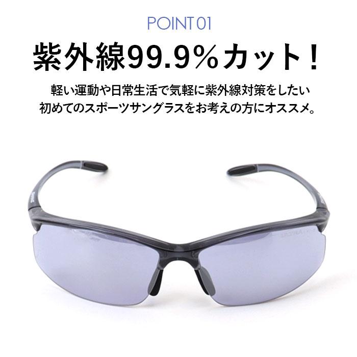 美品SWANS 23×GOLF スポーツサングラス ミラーレンズ ULTRAレンズ スポーツサングラス(サングラス