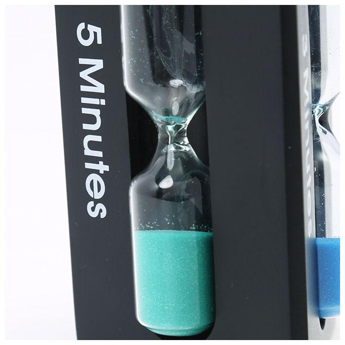 【美品】砂時計　3分4分5分　木枠　置物　インテリア　工芸品　美術品　A1347 美品】砂時計 3分4分5分 木枠 置物 インテリア 工芸品 美術品