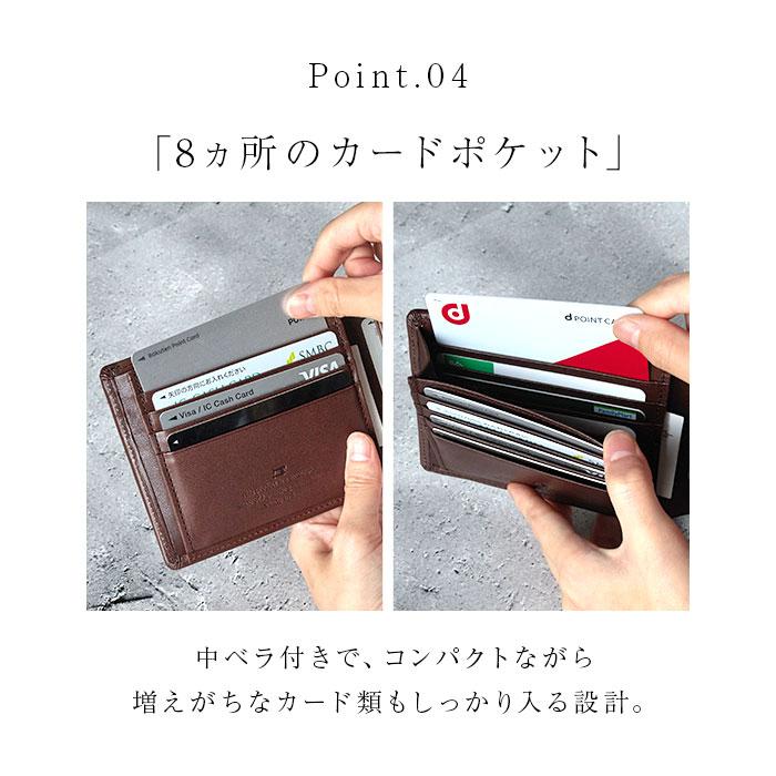 BACKYARD FAMILY（バックヤードファミリー） 栃木レザー 財布 二つ折り