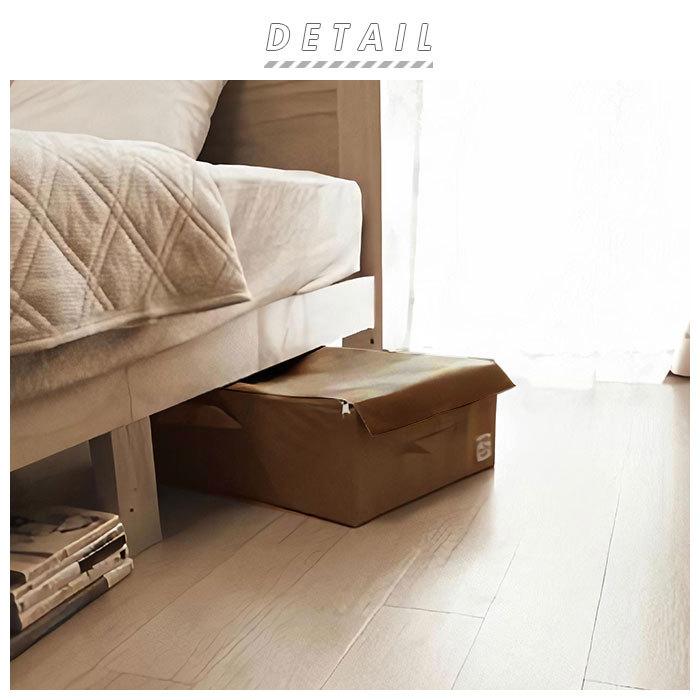 ベッド下 収納ケース 通販 ベッド下収納 ベッド下収納ボックス おしゃれ ストレージボックス 衣類収納 Ubサイズ 約 18cm 整理ボックス 蓋つき 衣類ケース Tcnatureub Backyard Family バッグタウン 通販 Yahoo ショッピング
