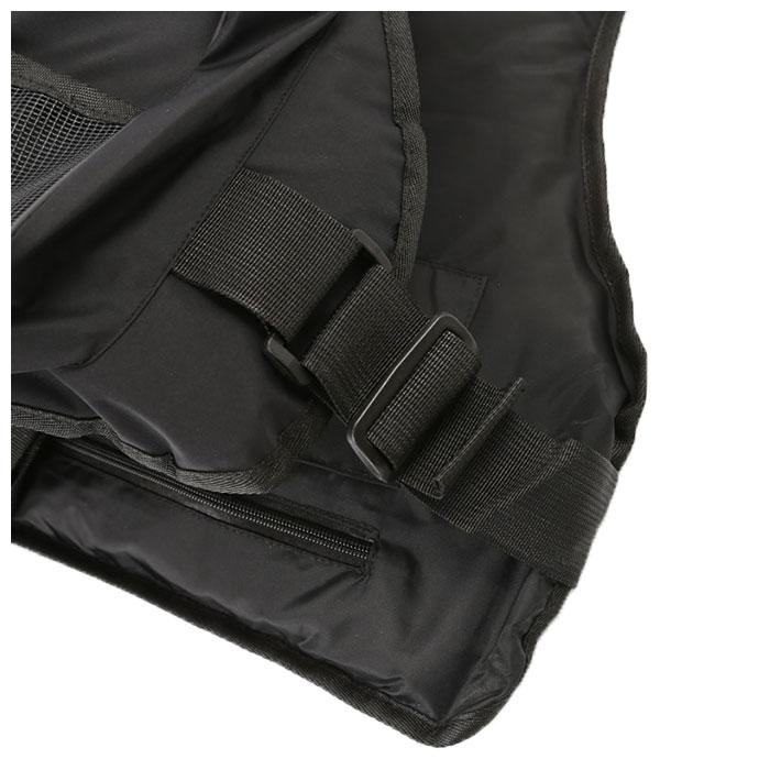 RYOBI フィッシングベスト TK-190 黒/赤 Yahoo!オークション