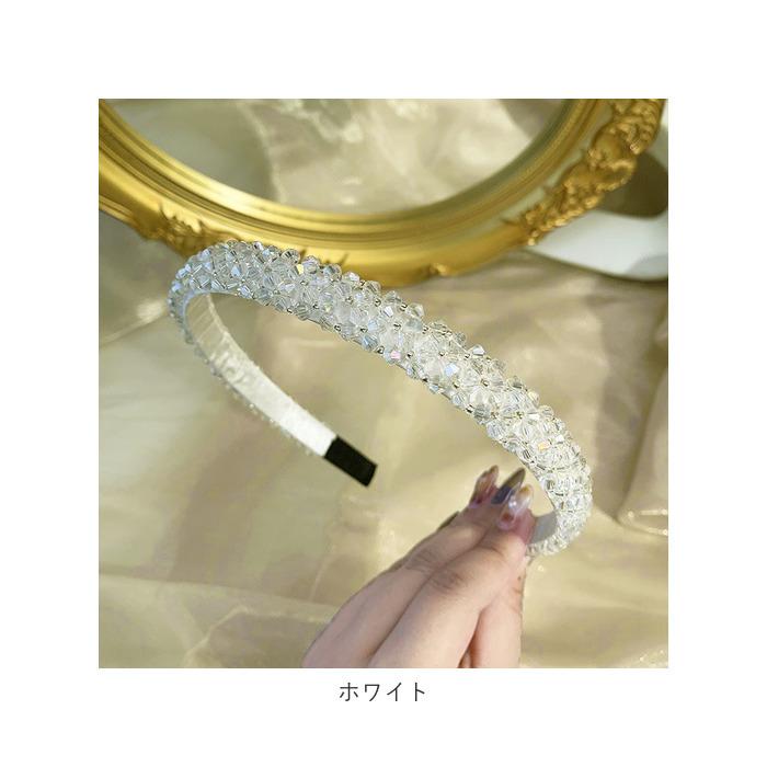 カチューシャ キラキラ 通販 大人 痛くない ビジュー ビーズ