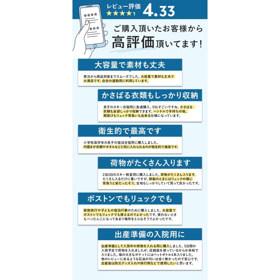 ボストンバッグ 大容量 リュック 好評 メンズ 2way ボストン レディース 旅行 トラベル 旅行バッグ ボストンバック 旅行バック 約 50l 55l リュックサック |  | 03