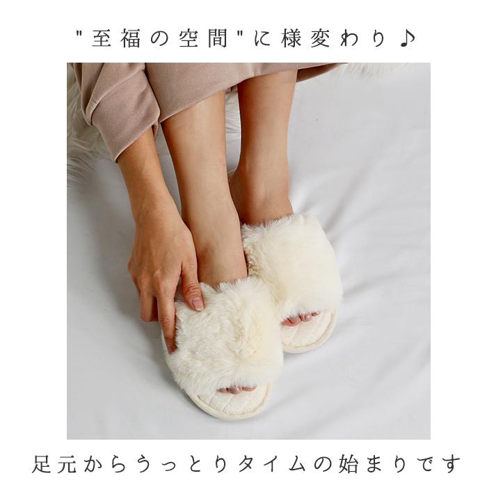 国内発送★VS★可愛い♡ふわふわ フェイクファー スリッパ スリッパ 通販スリッパ おしゃれ 冬用 ルームシューズ 冬