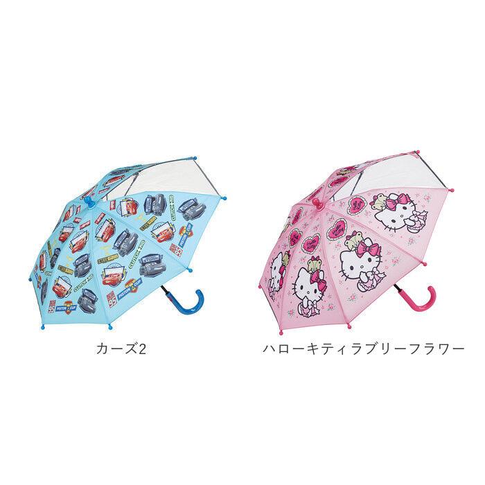 傘 通販傘 子供用 35cm 透明窓付き キッズ 身長85〜95cm 長傘 軽量 丈夫 反射テープ付き 子ども傘 子供用 幼稚園 保育園 キャラクター |  | 13