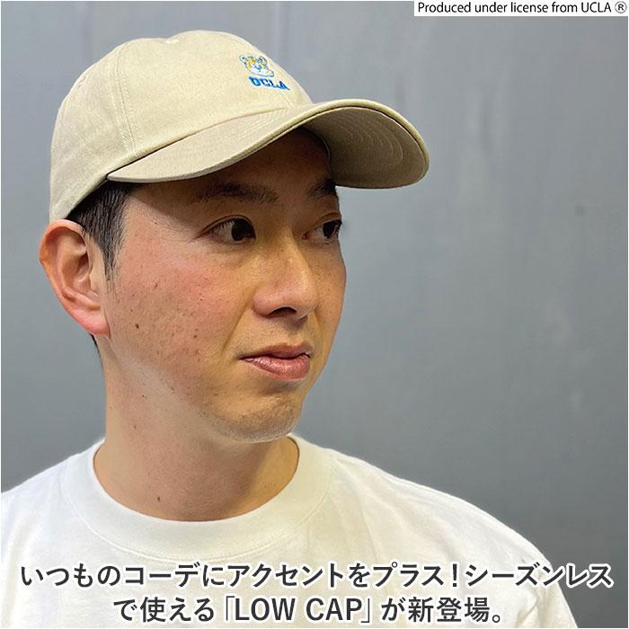UCLA ユーシーエルエー 帽子 キャップ つば 通販 ぼうし ミリタリーキャップ ワークキャップ CAP サイズ調節可能 ロゴ プリント バックル付きベルト | UCLA | 04
