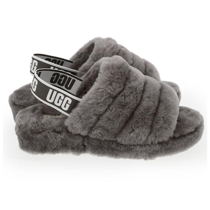 ugg 通販ugg サンダル ファー 好評 フラッフ イヤー スライド FLUFF