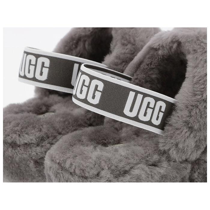 ugg 通販ugg サンダル ファー 好評 フラッフ イヤー スライド FLUFF