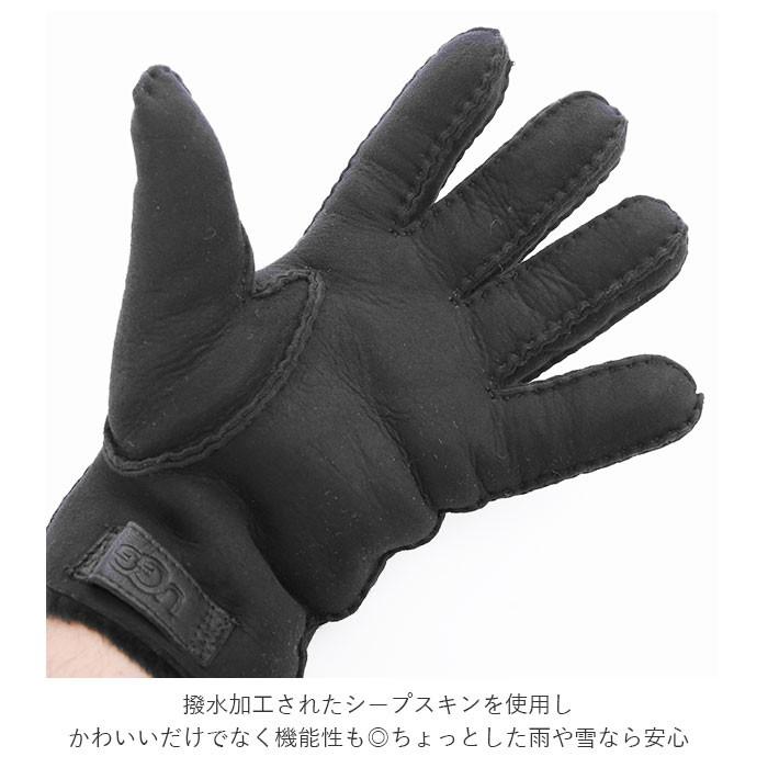 Ugg メンズ 手袋 通販 ブランド Ugg アグ Contrast Sheepskin Glove コントラスト シープスキン グローブ 革 撥水 防寒 暖かい おしゃれ シンプル 無地 Ugg Backyard Family バッグタウン 通販 Yahoo ショッピング