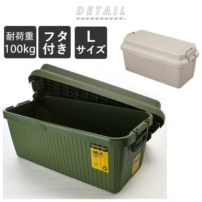 収納ボックス フタ付き おしゃれ 通販 プラスチック 蓋付き 蓋つき キャンプ 用品 収納 コンテナ 座れる ボックス収納 工具入れ コンテナボックス Variousboatl Backyard Family バッグタウン 通販 Yahoo ショッピング