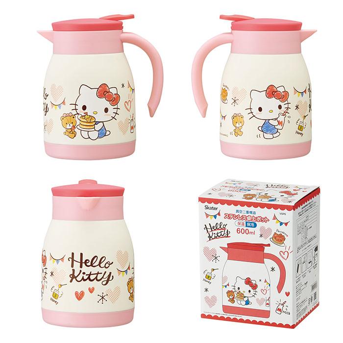 卓上ポット 保温 通販 おしゃれ 保温保冷 ポット 600ml キャラクター