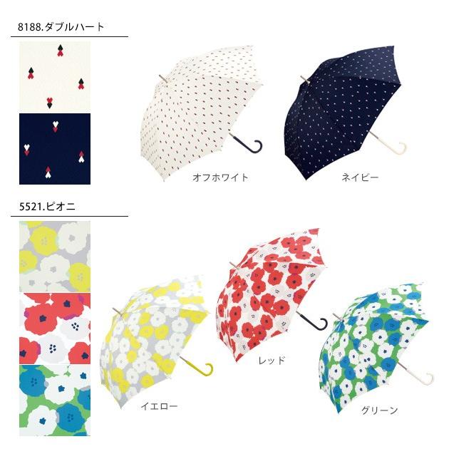 傘 通販傘 レディース 長傘 おしゃれ 晴雨兼用 58cm 8本骨 wpc ワールドパーティ WPC かわいい 手開き 手動 雨傘 日傘 かさ 軽量 軽い UVカット 紫外線対策 | Wpc. | 03