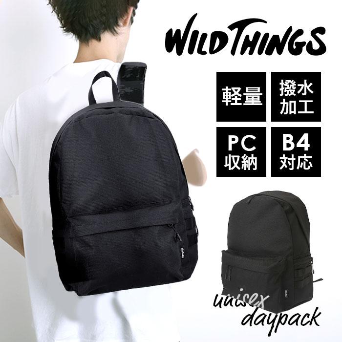 未使用品WILD THINGS ワイルドシングス CORDURA デイパック 黒 CORDURA WILD 通販WILD THINGS リュック WT-380-3401 ワイルドシングス