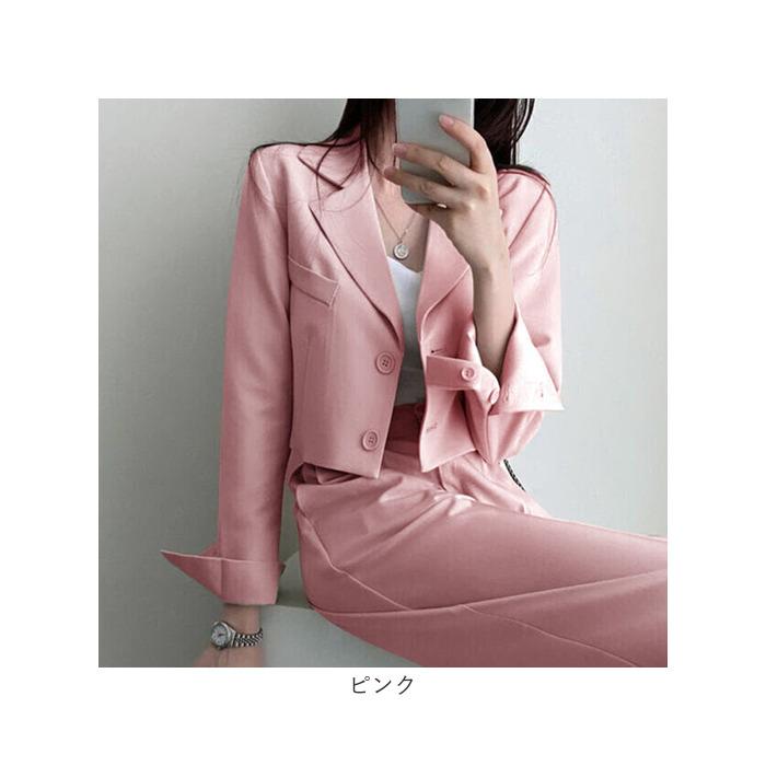 レディース 洗える パンツスーツ セット 通販 ジャケット パンツ