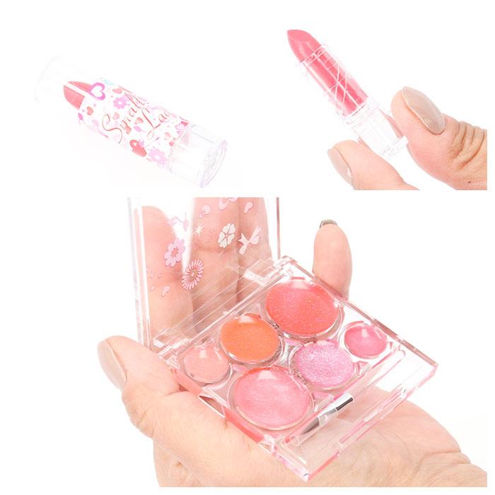 バニティ メイクボックス キッズ メイクセット 女の子 通販 コスメセット 化粧品セット メイクアップセット メイクアップボックス おままごと バニティ | ブランド登録なし | 13