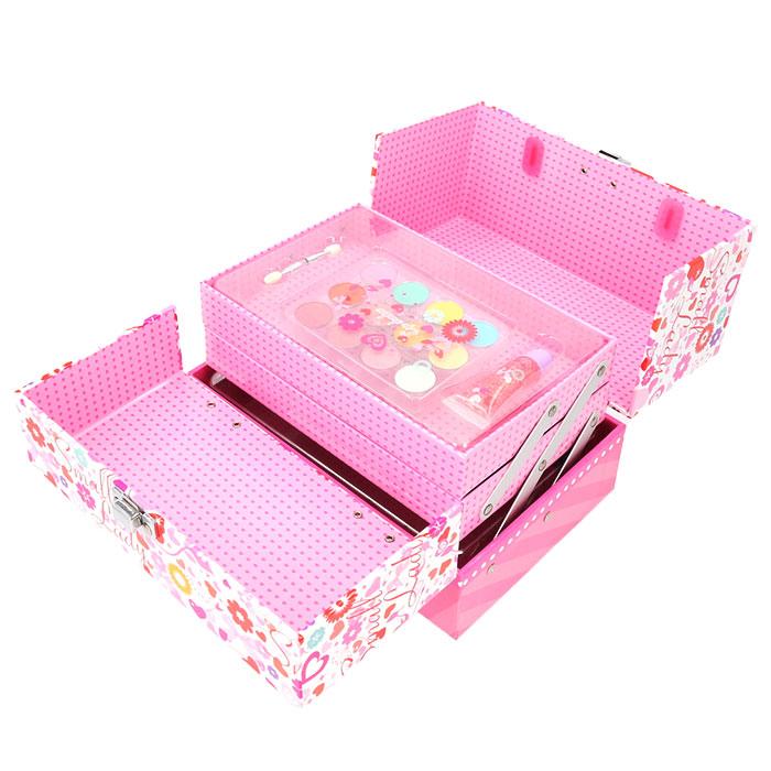 バニティ メイクボックス キッズ メイクセット 女の子 通販 コスメセット 化粧品セット メイクアップセット メイクアップボックス おままごと バニティ | ブランド登録なし | 07