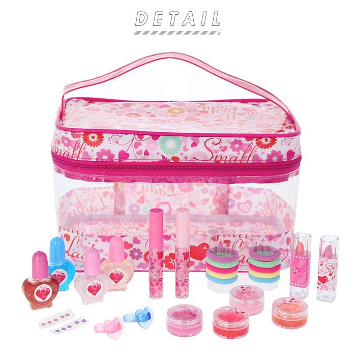バニティ 通販バニティ メイクボックス ビニール メイクセット キッズ コスメ 化粧 セット メイク メイクアップ こども 子供 子ども 小学生 女の子 化粧品 |  | 03