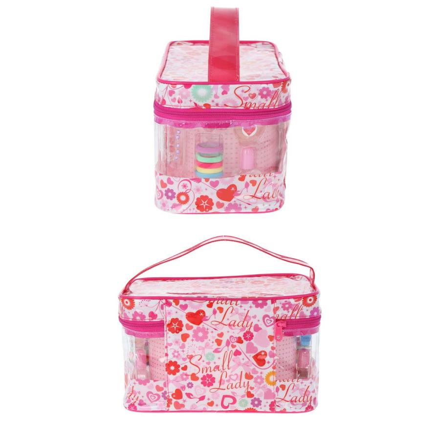 バニティ 通販バニティ メイクボックス ビニール メイクセット キッズ コスメ 化粧 セット メイク メイクアップ こども 子供 子ども 小学生 女の子 化粧品 |  | 05