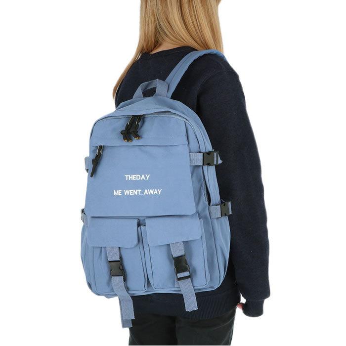 リュック 通学 女子 韓国 大容量 通販 リュックサック バックパック おしゃれ 男子 高校生 中学生 多収納 ポケット ナイロン 撥水 はっ水 シンプル Backyard Family 通販 Paypayモール