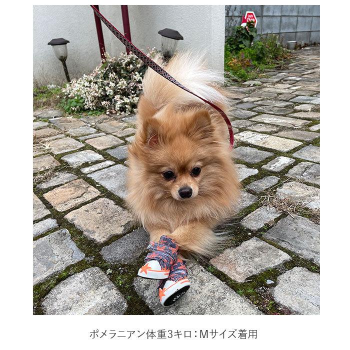 犬 くつ 通販 靴 ドッグ いぬ シューズ スニーカー 小型犬 中型犬 汚れ防止 足裏 肉球保護 ペット 4ピース レッド グリーン ブルー×ブラック 犬 |  | 02